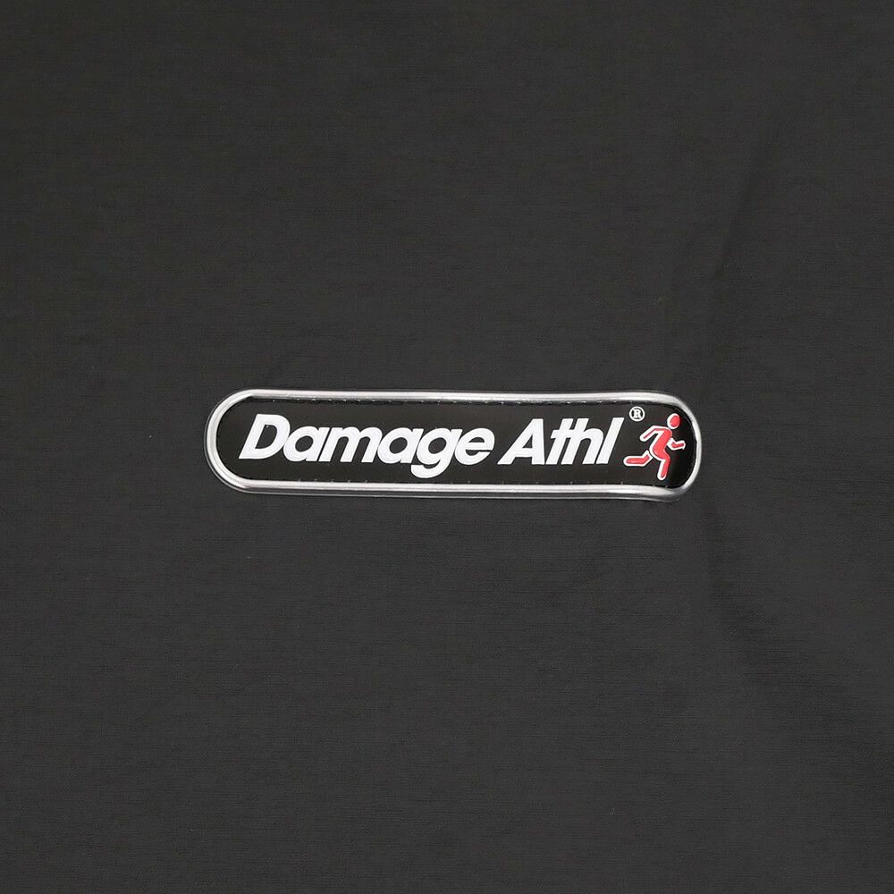 DAMAGE JACKET ダメージ ジャケット TUNDRA 1/4 ZIP BLACK スケートボード スケボー 4