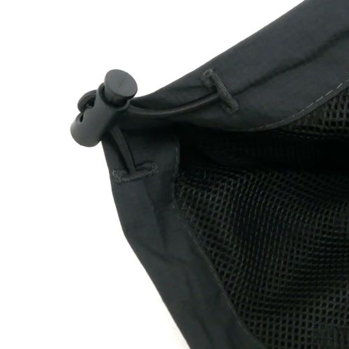 DAMAGE JACKET ダメージ ジャケット TUNDRA 1/4 ZIP BLACK スケートボード スケボー 6