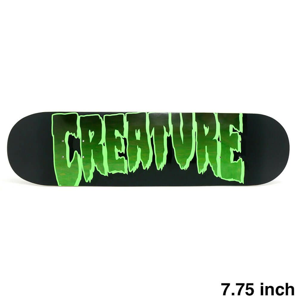CREATURE DECK クリーチャー デッキ TEAM LTD LOGO OUTLINE STUMPS 7.75 スケートボード スケボー 1