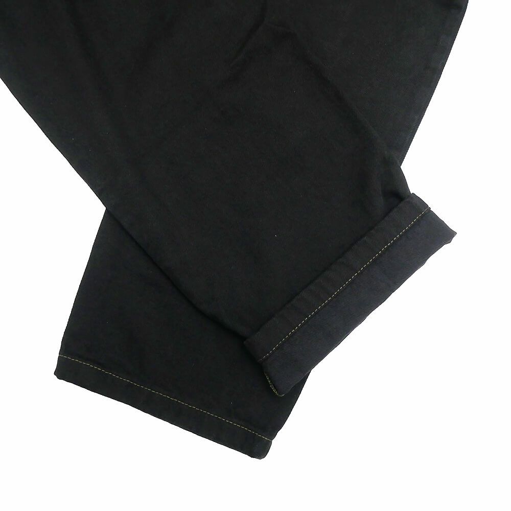 POLAR JEANS ポーラー パンツ ジーンズ 93! DENIM CONTRAST STITCHING BLACK/DARK OLIVE スケートボード スケボー 5