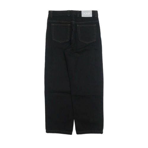 POLAR JEANS ポーラー パンツ ジーンズ 93! DENIM CONTRAST STITCHING BLACK/DARK OLIVE スケートボード スケボー 6