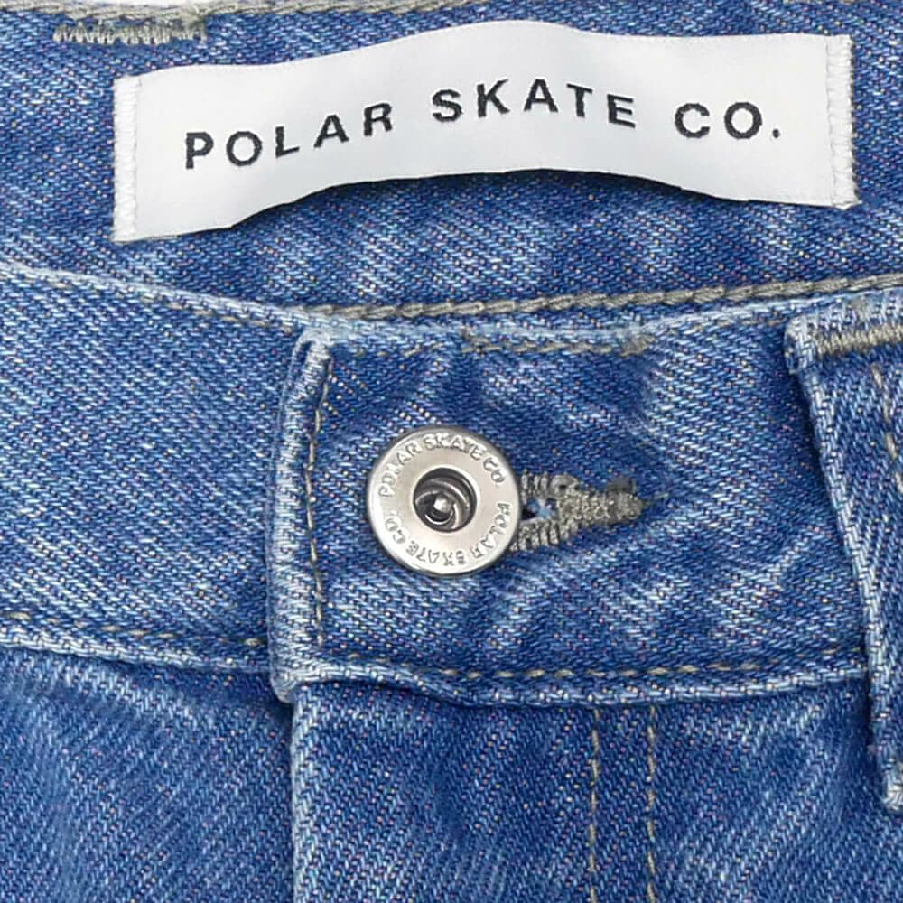 POLAR JEANS ポーラー パンツ ジーンズ 93! DENIM MID BLUE スケートボード スケボー 2