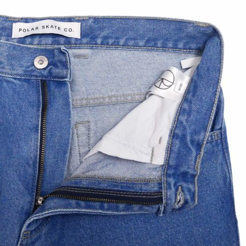 POLAR JEANS ポーラー パンツ ジーンズ 93! DENIM MID BLUE スケートボード スケボー 3