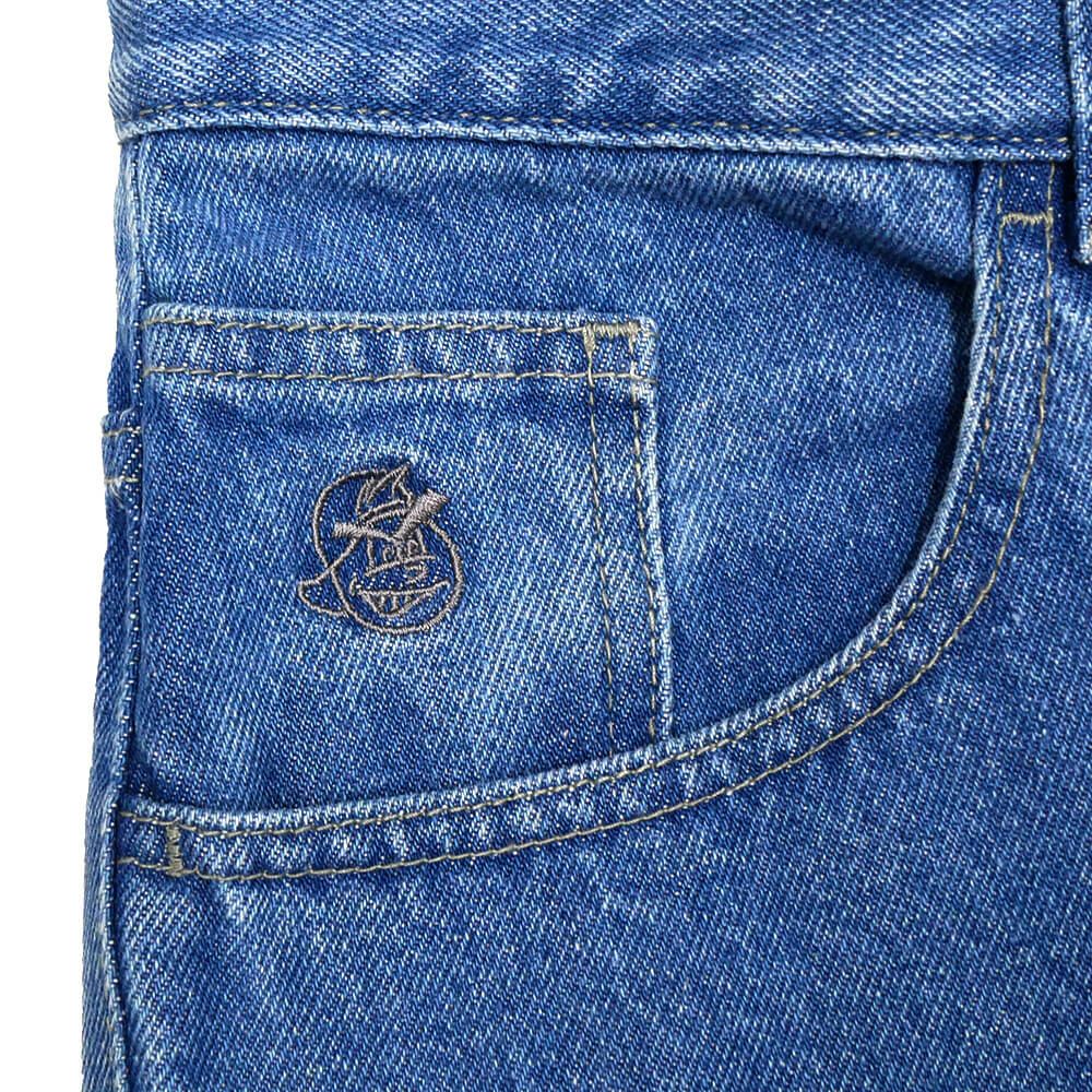 POLAR JEANS ポーラー パンツ ジーンズ 93! DENIM MID BLUE スケートボード スケボー 7