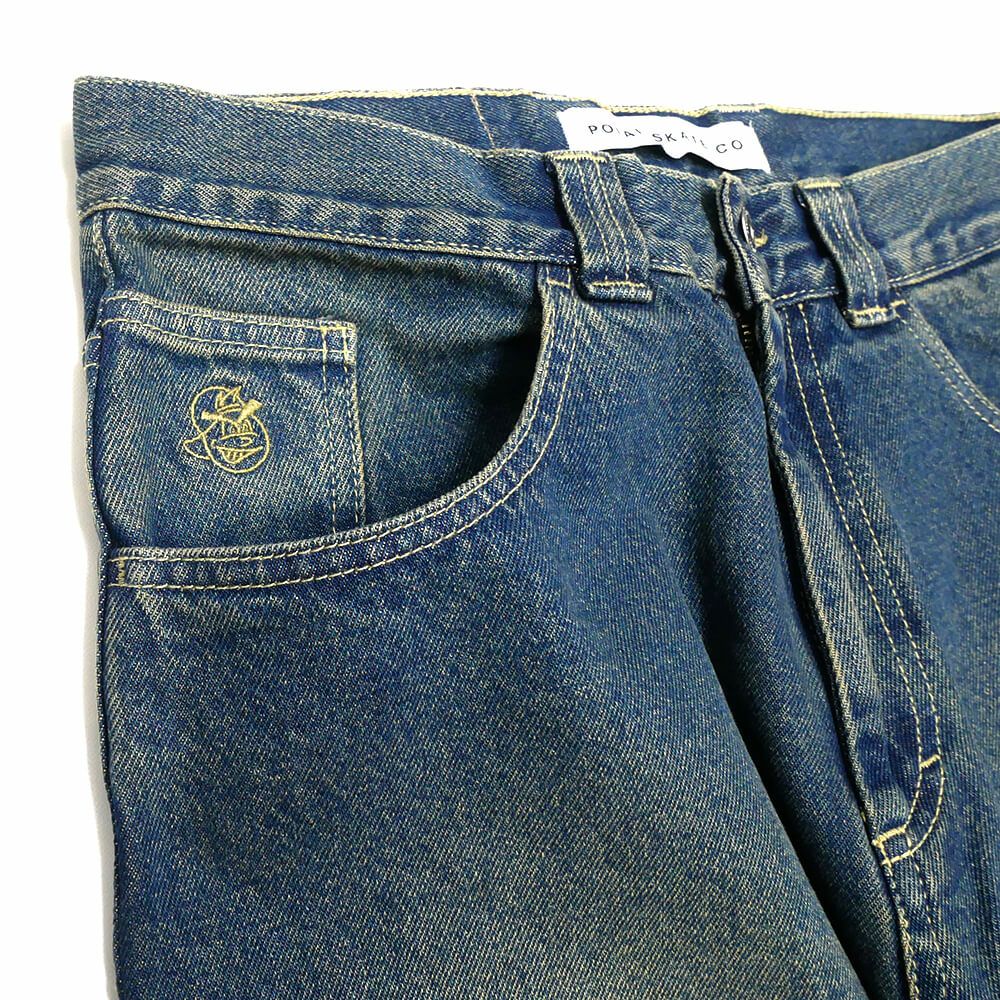 POLAR JEANS ポーラー パンツ ジーンズ 93! DENIM DIRTY BLUE スケートボード スケボー 1