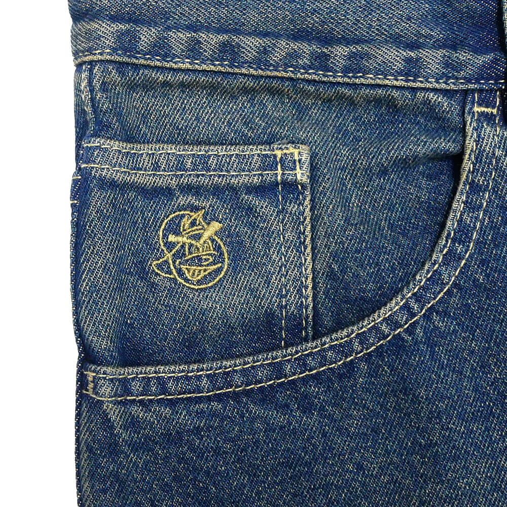 POLAR JEANS ポーラー パンツ ジーンズ 93! DENIM DIRTY BLUE スケートボード スケボー 7