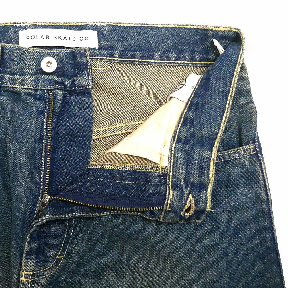 POLAR JEANS ポーラー パンツ ジーンズ ビッグボーイ BIG BOY DIRTY BLUE スケートボード スケボー 3