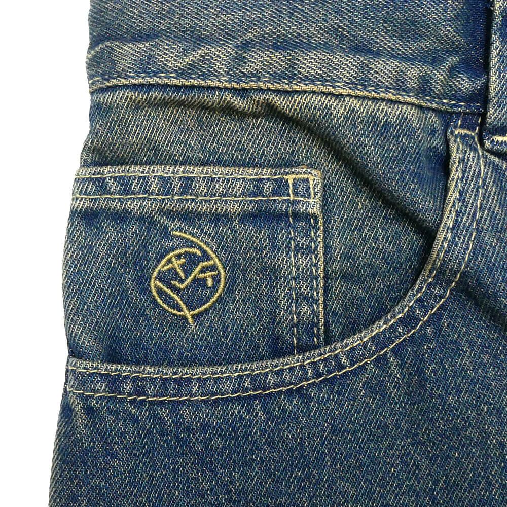 POLAR JEANS ポーラー パンツ ジーンズ ビッグボーイ BIG BOY DIRTY BLUE スケートボード スケボー 7