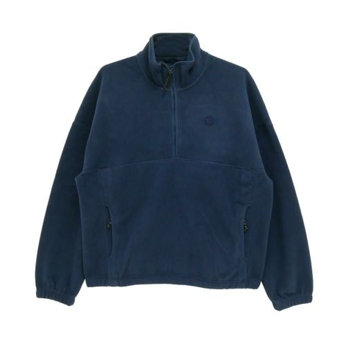 POLAR CREW ポーラー トレーナー IVAN HALF ZIP GREY BLUE スケートボード スケボー 