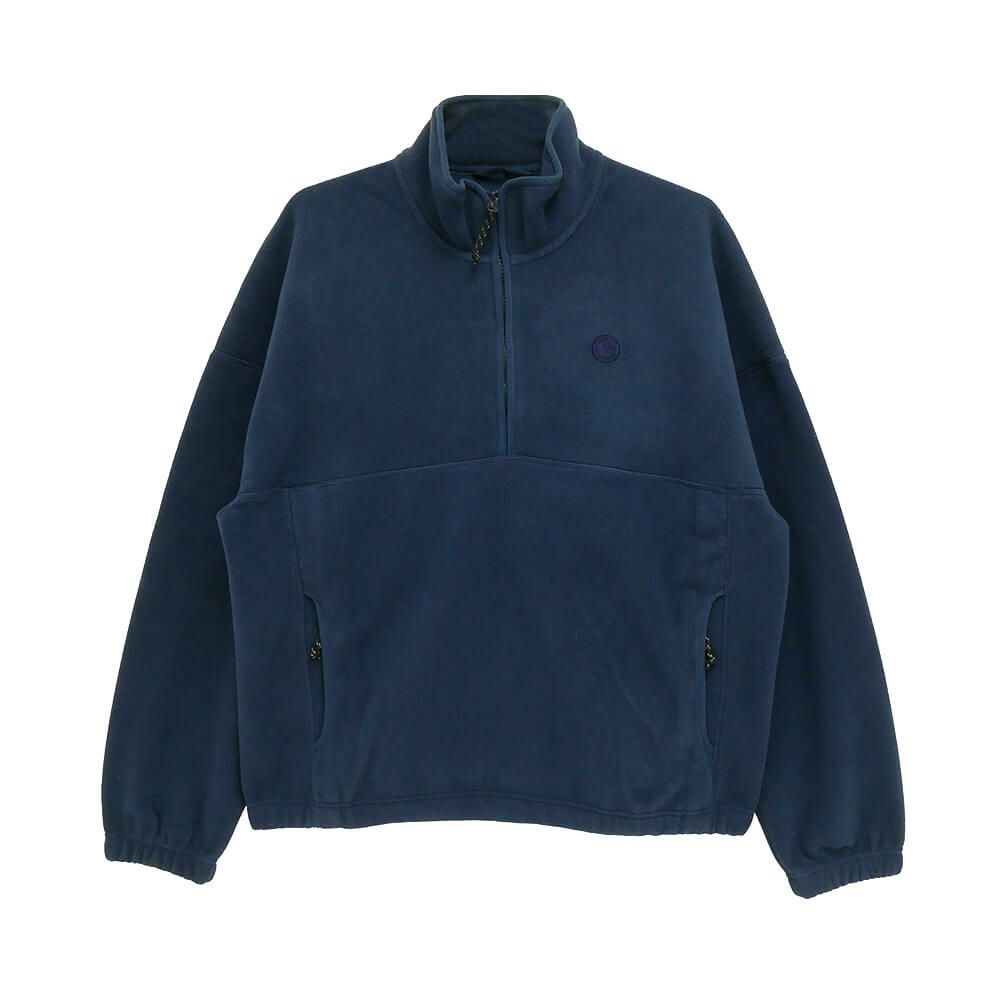 POLAR CREW ポーラー トレーナー IVAN HALF ZIP GREY BLUE スケートボード スケボー 