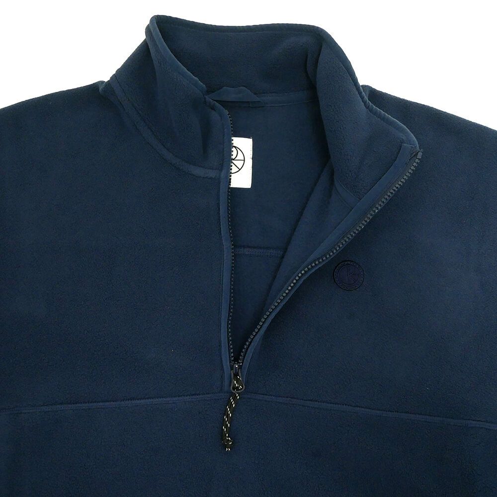 POLAR CREW ポーラー トレーナー IVAN HALF ZIP GREY BLUE スケートボード スケボー 3