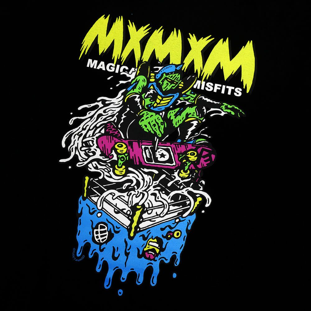 MAGICAL MOSH MISFITS LONG SLEEVE マジカルモッシュミスフィッツ ロングスリーブTシャツ キン肉マン x MxMxM ROBIN MASK LIMITED スケートボード スケボー 1
