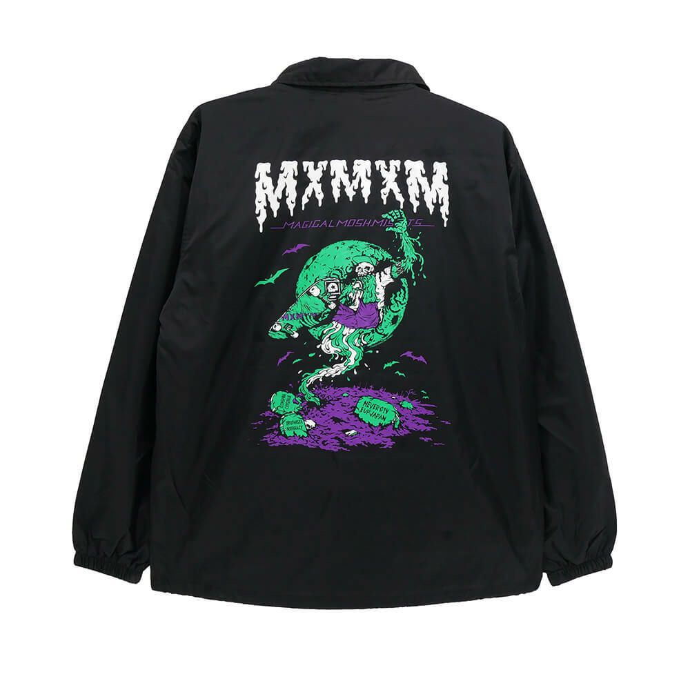 MAGICAL MOSH MISFITS JACKET マジカルモッシュミスフィッツ ジャケット MxMxM GRAVEYARD ZOMBIES COACH DOKU スケートボード スケボー 