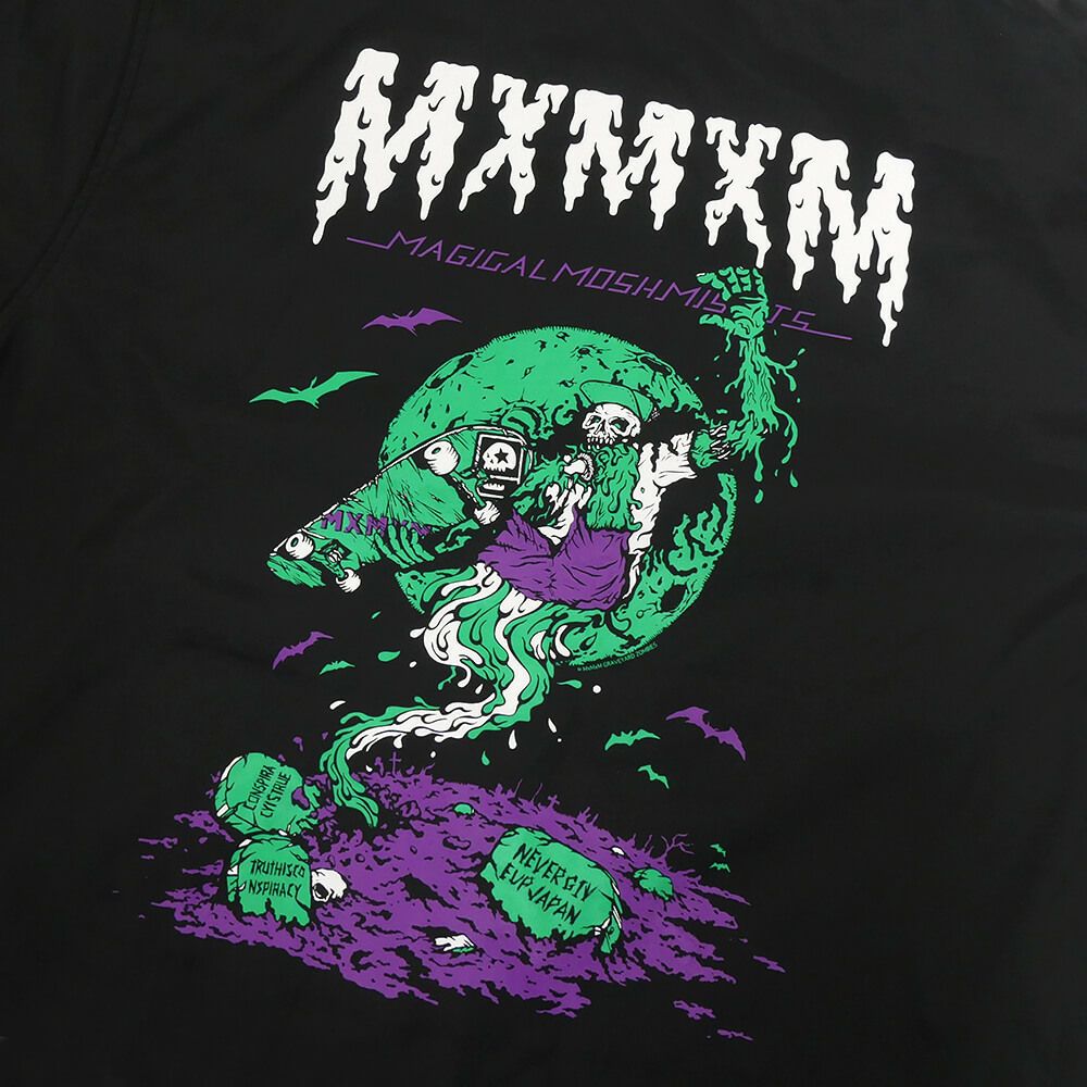 MAGICAL MOSH MISFITS JACKET マジカルモッシュミスフィッツ ジャケット MxMxM GRAVEYARD ZOMBIES COACH DOKU スケートボード スケボー 5