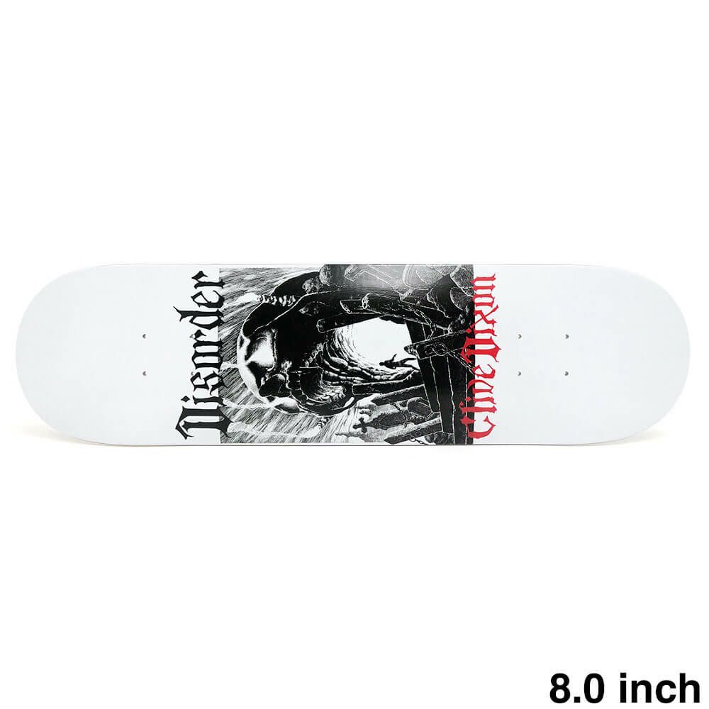 DISORDER DECK ディスオーダー デッキ CLIVE DIXON SIX FEET 8.0 スケートボード スケボー 1