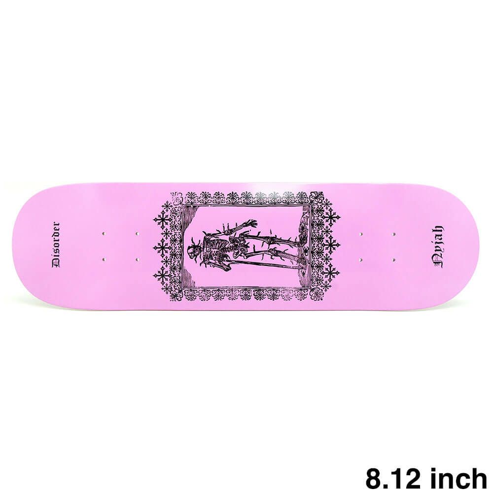 DISORDER DECK ディスオーダー デッキ NYJAH HUSTON SKELETAL JAH 8.12 スケートボード スケボー 1