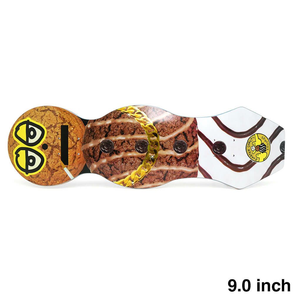 KROOKED DECK クルキッド デッキ KROOKED x QUARTERSNACKS SNACK MAN CRUISER 9.0 スケートボード スケボー 1