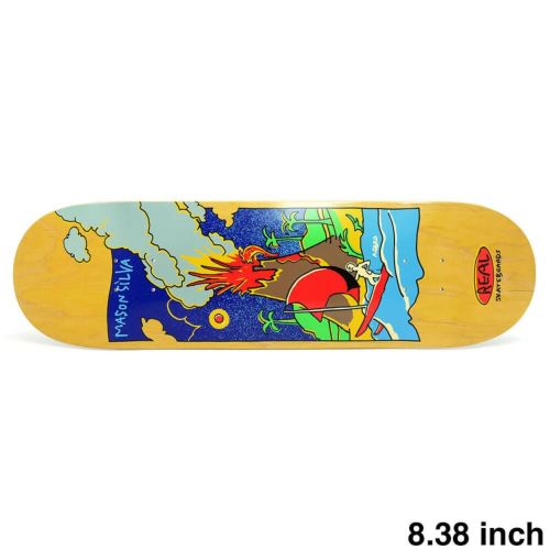 REAL DECK リアル デッキ MASON SILVA VOLCANO 8.38 TRUE FIT スケートボード スケボー 1