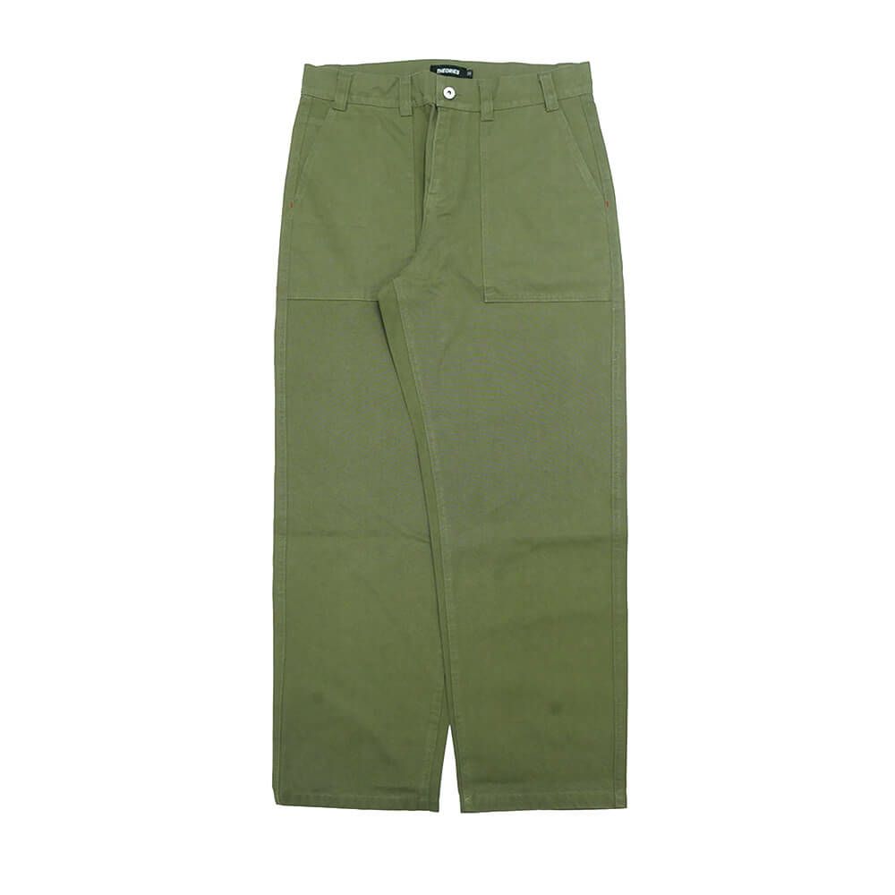 THEORIES PANTS セオリーズ パンツ ジーンズ DIY FATIGUE GREEN スケートボード スケボー 
