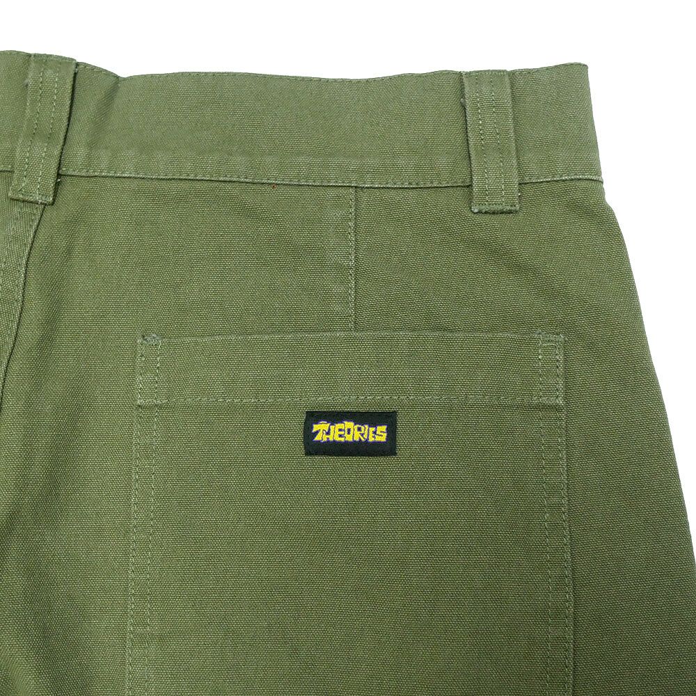 THEORIES PANTS セオリーズ パンツ ジーンズ DIY FATIGUE GREEN スケートボード スケボー 4