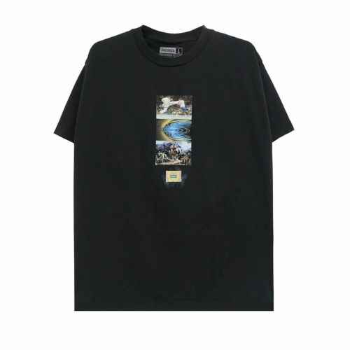 THEORIES T-SHIRT セオリーズ Tシャツ VIRTUAL REALITY BLACK スケートボード スケボー 