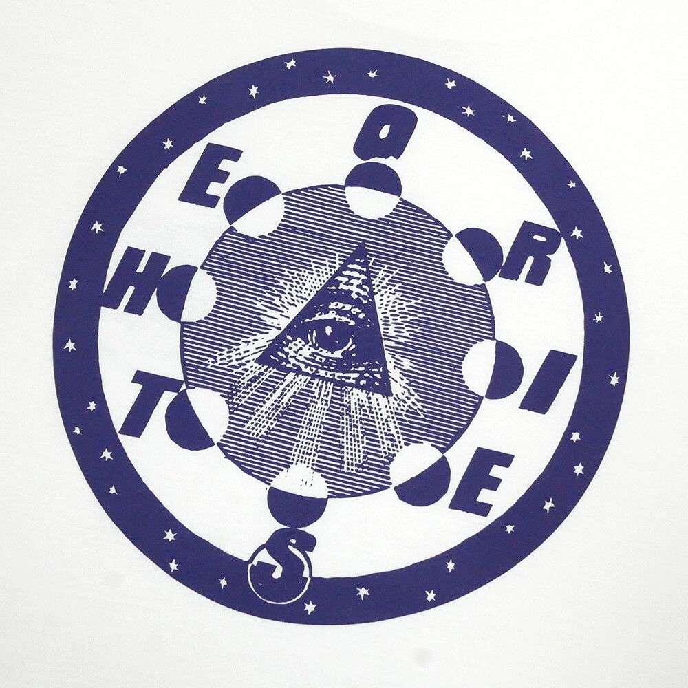 THEORIES T-SHIRT セオリーズ Tシャツ MORNING STAR WHITE スケートボード スケボー 3