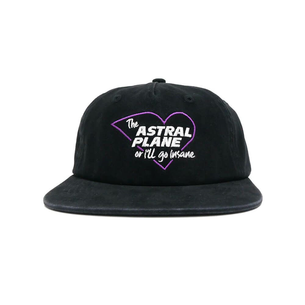 THEORIES CAP セオリーズ キャップ ASTRAL PLANE STRAPBACK BLACK スケートボード スケボー 1