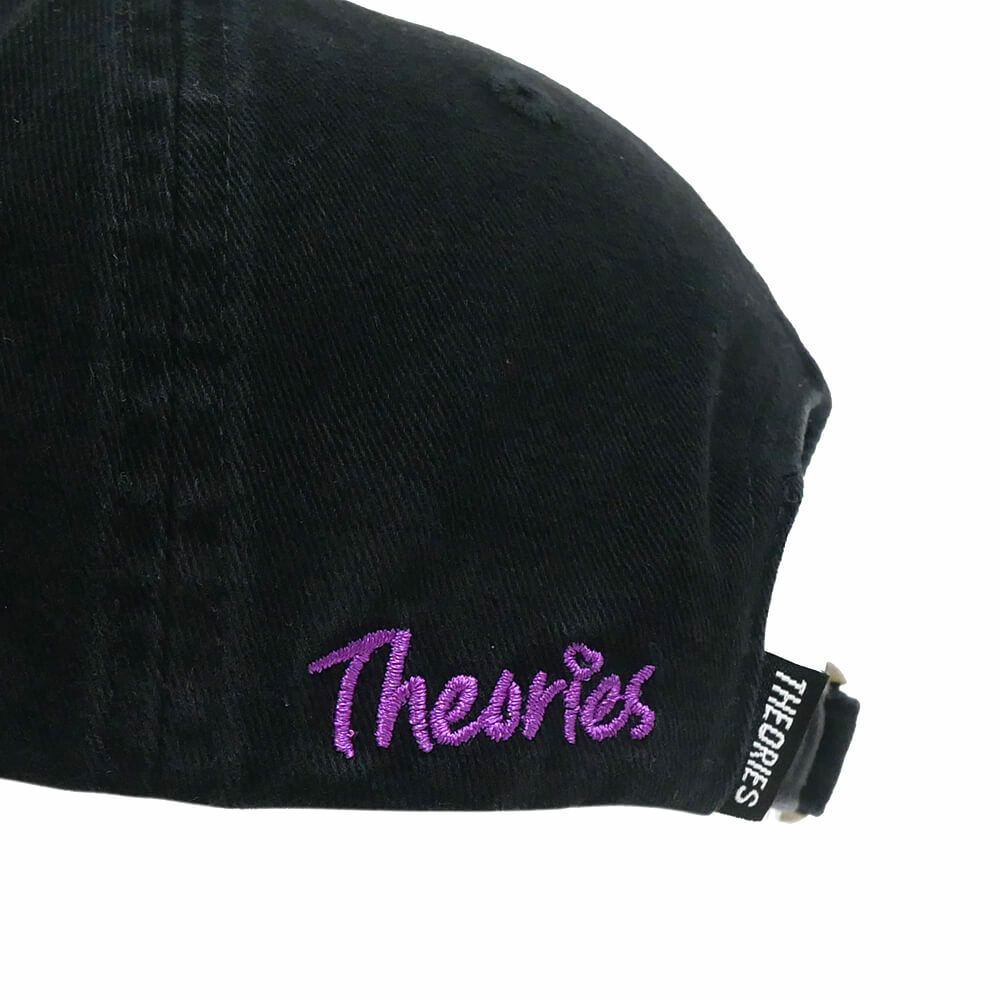 THEORIES CAP セオリーズ キャップ ASTRAL PLANE STRAPBACK BLACK スケートボード スケボー 3