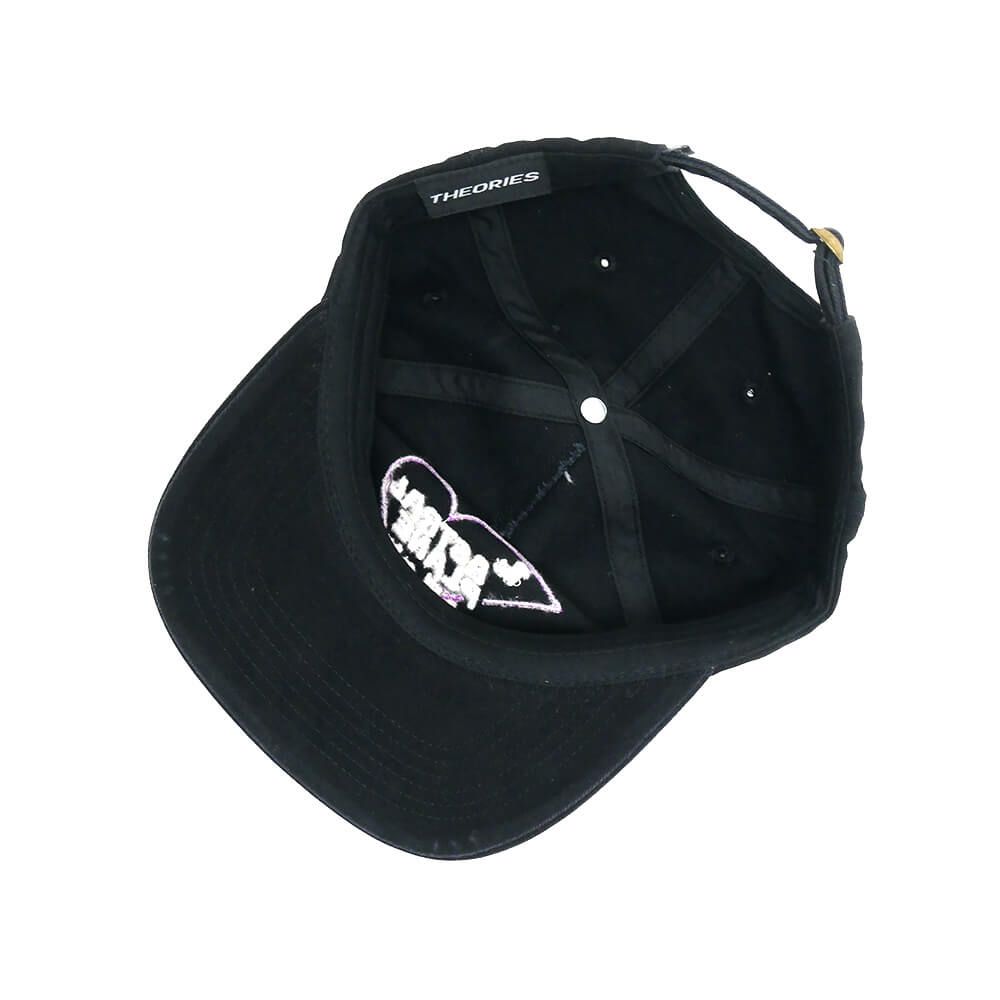 THEORIES CAP セオリーズ キャップ ASTRAL PLANE STRAPBACK BLACK スケートボード スケボー 4