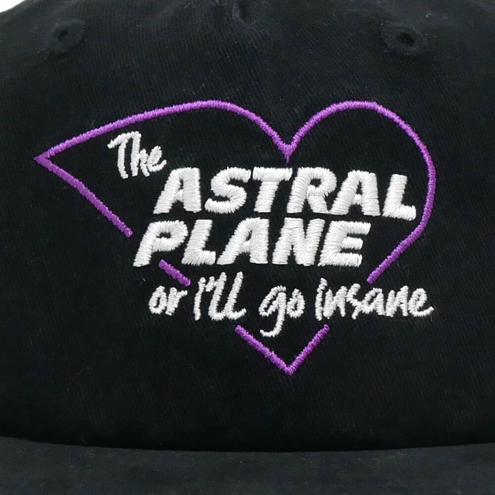 THEORIES CAP セオリーズ キャップ ASTRAL PLANE STRAPBACK BLACK スケートボード スケボー 5
