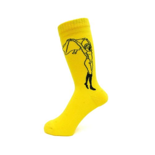 WHIMSY SOCKS ウィムジー ソックス 靴下 OLIVIA YELLOW スケートボード スケボー 1