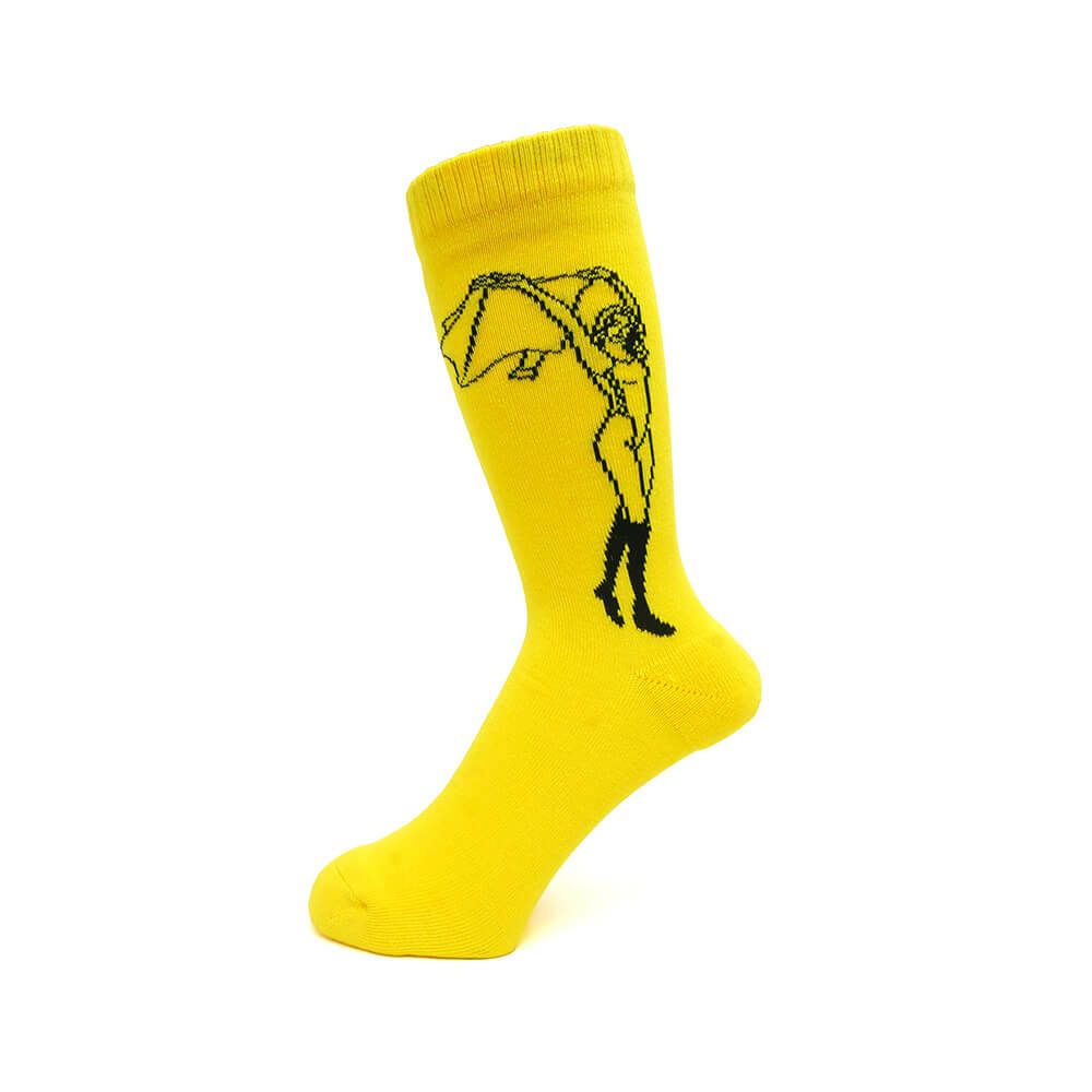 WHIMSY SOCKS ウィムジー ソックス 靴下 OLIVIA YELLOW スケートボード スケボー 1