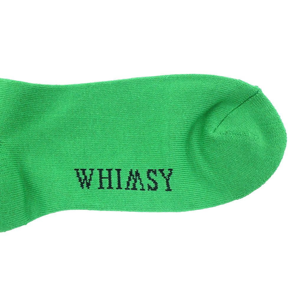 WHIMSY SOCKS ウィムジー ソックス 靴下 OLIVIA GREEN スケートボード スケボー 5