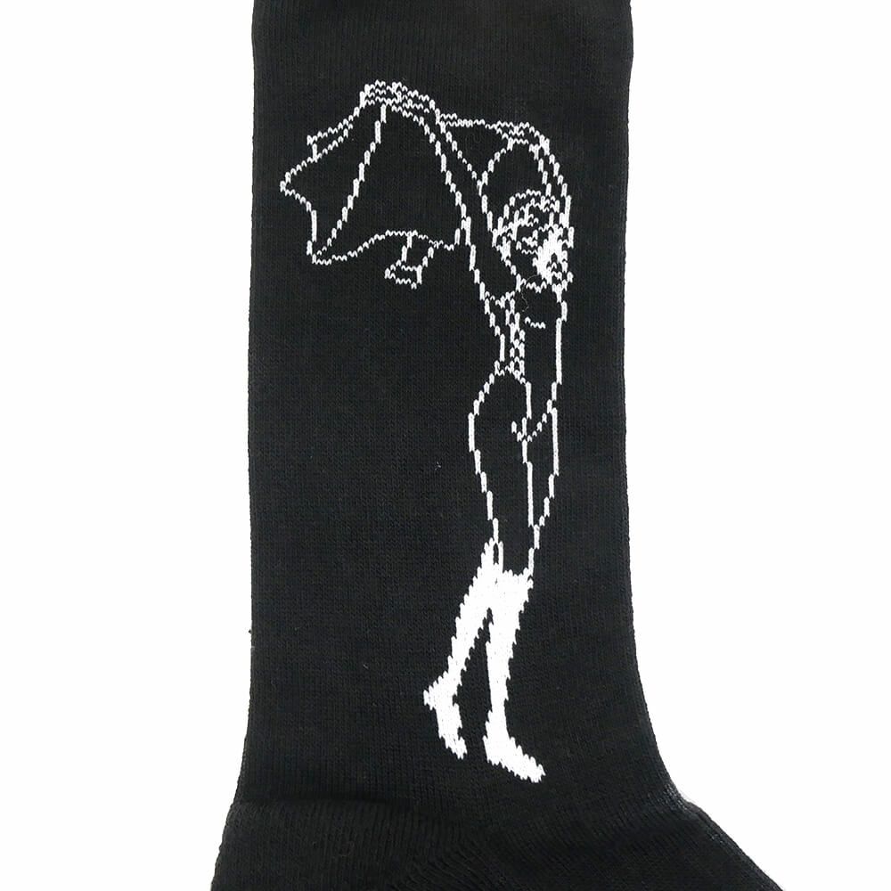 WHIMSY SOCKS ウィムジー ソックス 靴下 OLIVIA BLACK スケートボード スケボー 4