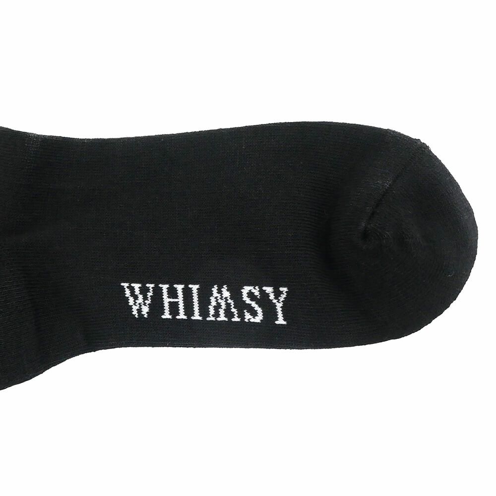 WHIMSY SOCKS ウィムジー ソックス 靴下 OLIVIA BLACK スケートボード スケボー 5