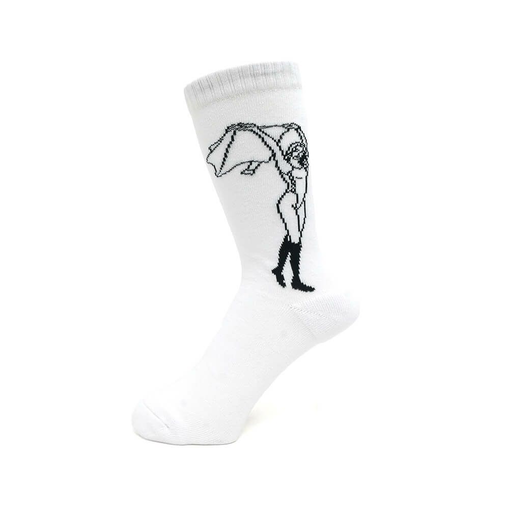 WHIMSY SOCKS ウィムジー ソックス 靴下 OLIVIA WHITE スケートボード スケボー 1