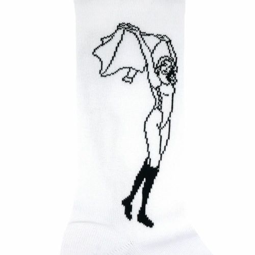 WHIMSY SOCKS ウィムジー ソックス 靴下 OLIVIA WHITE スケートボード スケボー 4