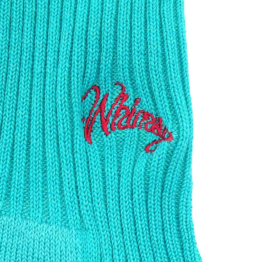 WHIMSY SOCKS ウィムジー ソックス 靴下 EMJAY HAZY BLUE スケートボード スケボー 4