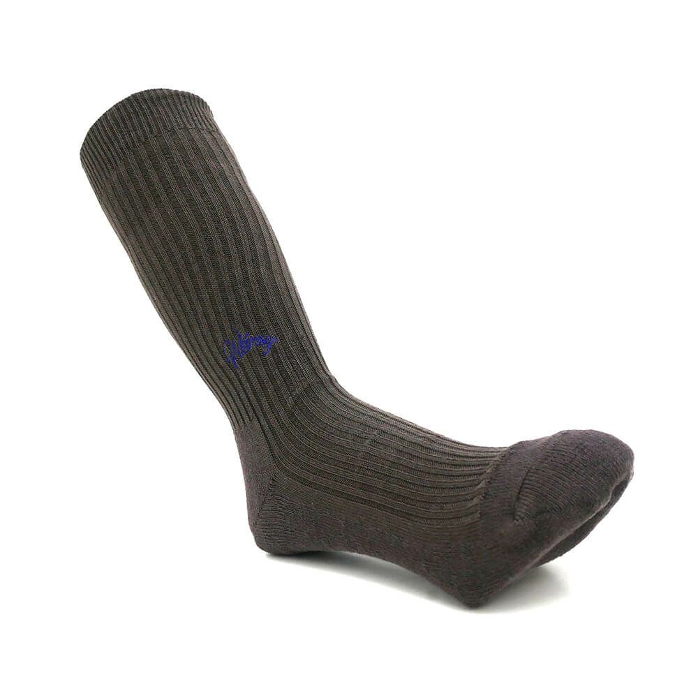  WHIMSY SOCKS ウィムジー ソックス 靴下 EMJAY DARK CHOCO スケートボード スケボー 