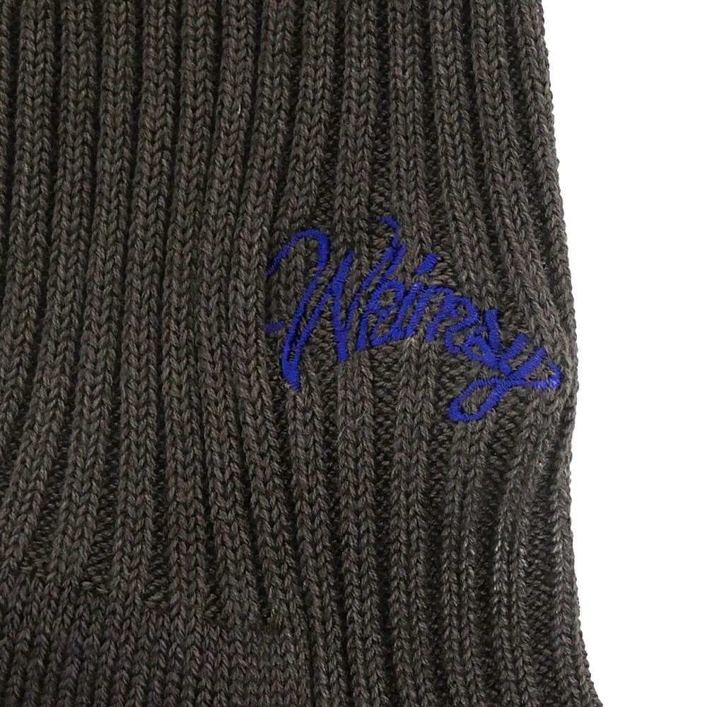  WHIMSY SOCKS ウィムジー ソックス 靴下 EMJAY DARK CHOCO スケートボード スケボー 4