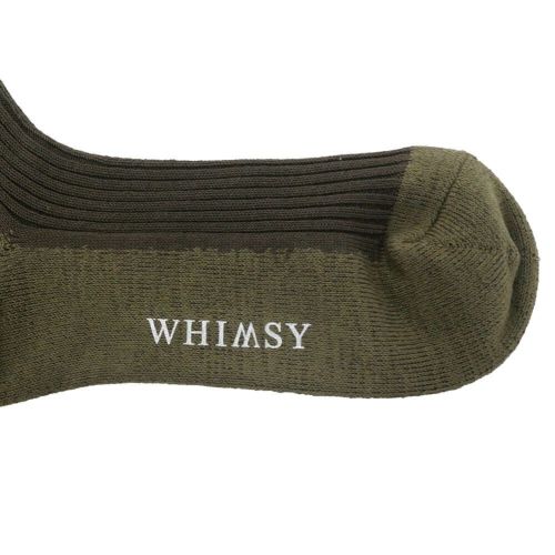  WHIMSY SOCKS ウィムジー ソックス 靴下 EMJAY KHAKI MOSS スケートボード スケボー 5
