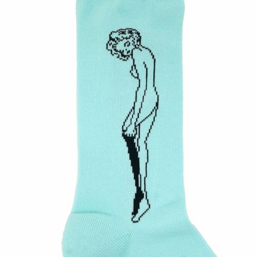 WHIMSY SOCKS ウィムジー ソックス 靴下 CATHIE LIGHT BLUE スケートボード スケボー 4