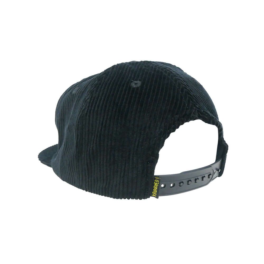 KROOKED CAP クルキッド キャップ KROOKED x QUARTERSNACKS SNACKBIRDS SNAPBACK BLACK スケートボード スケボー 2