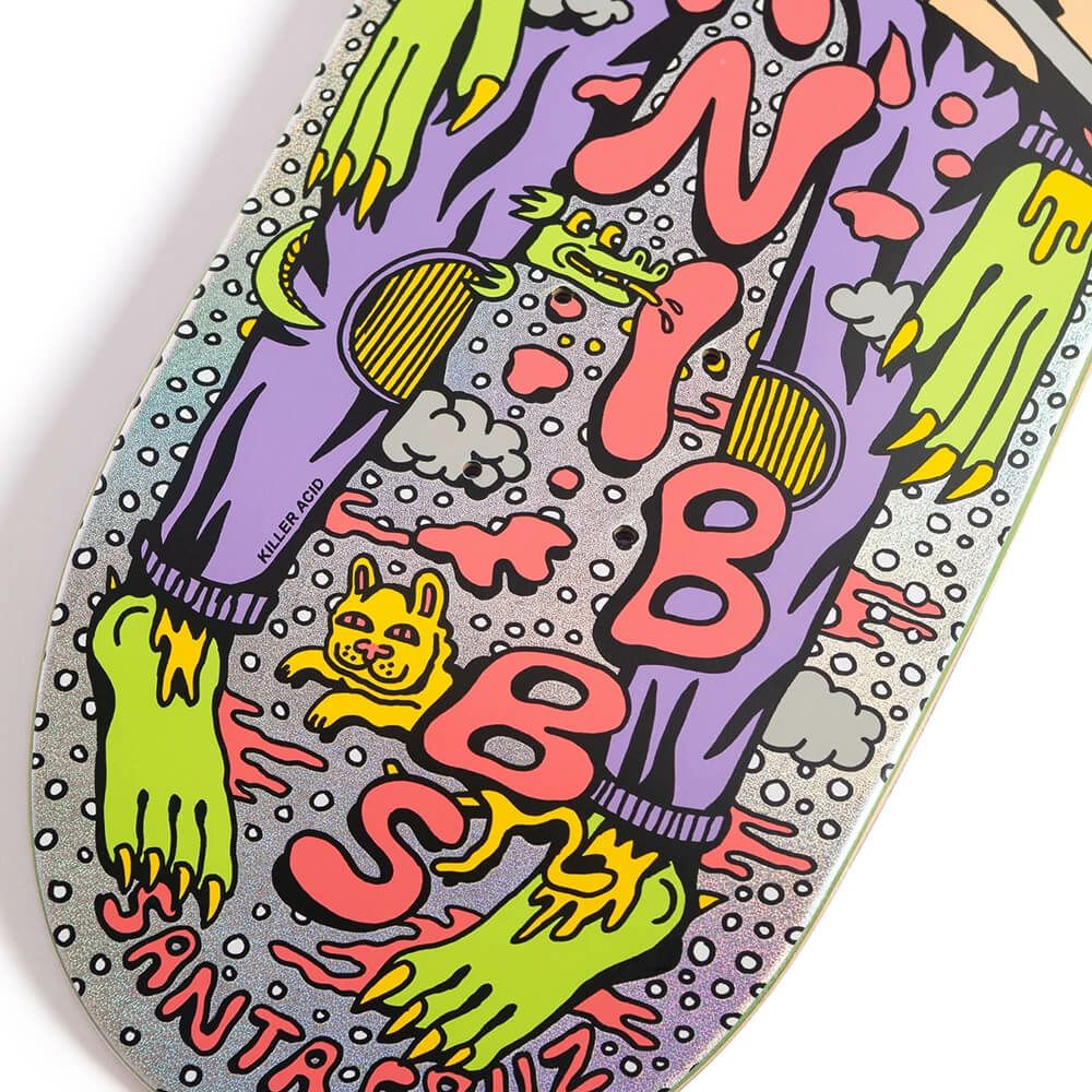 SANTA CRUZ DECK サンタクルーズ デッキ JEREME KNIBBS REPTILIAN 8.5 スケートボード スケボー 3