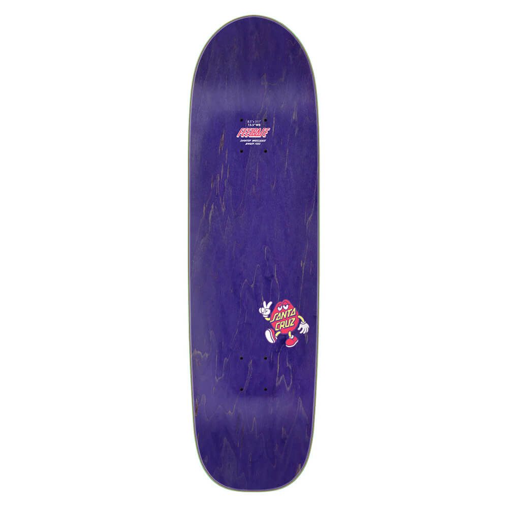 SANTA CRUZ DECK サンタクルーズ デッキ TEAM DOT DUDES 8.5 FEELBASE スケートボード スケボー 3