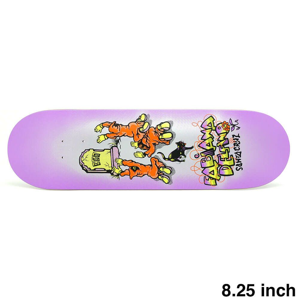 SANTA CRUZ DECK サンタクルーズ デッキ FABIANA DELFINO EGO 8.25 FEELBASE スケートボード スケボー 1