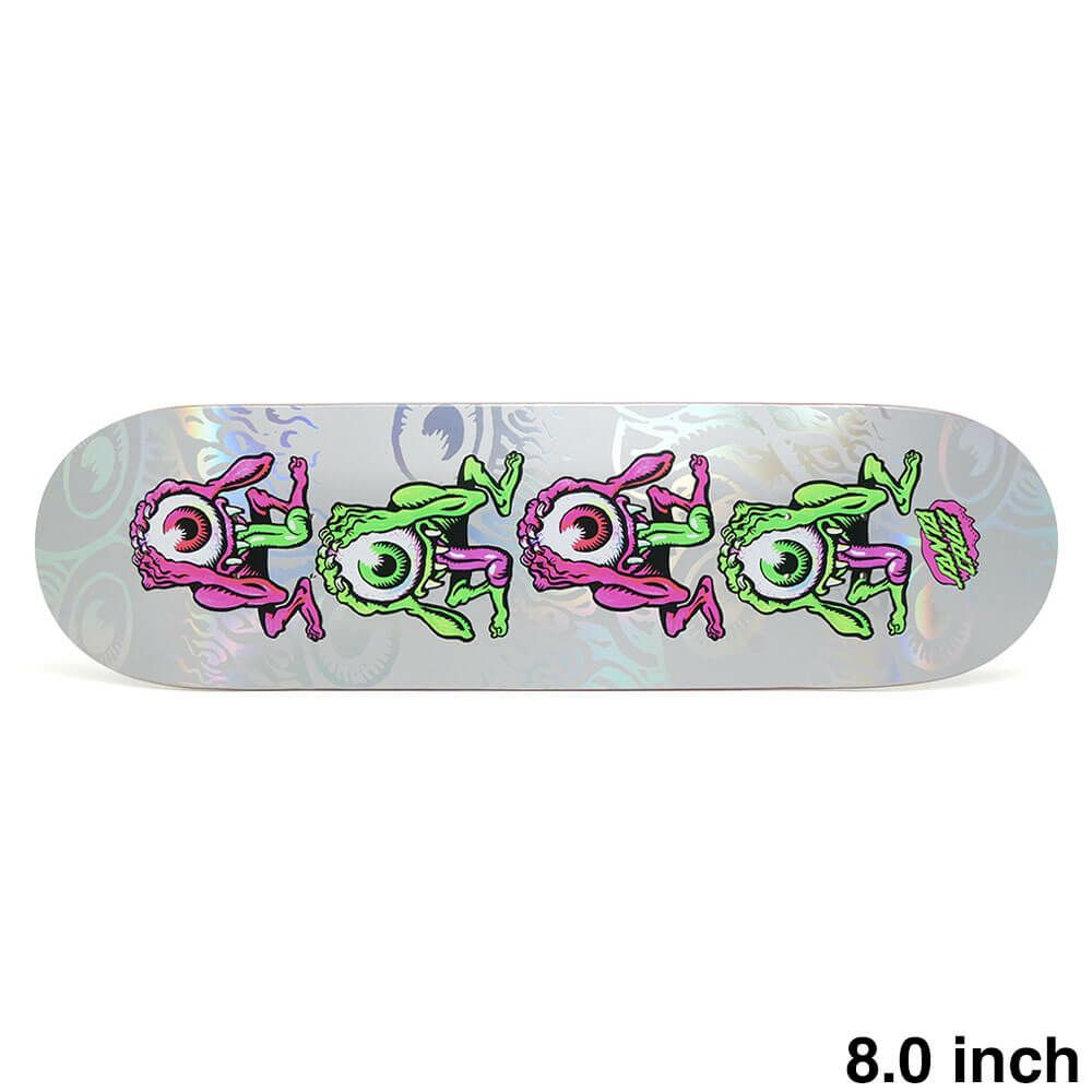SANTA CRUZ DECK サンタクルーズ デッキ TEAM EYEGORE PRISMATIC 8.0 FEELBASE スケートボード スケボー 1