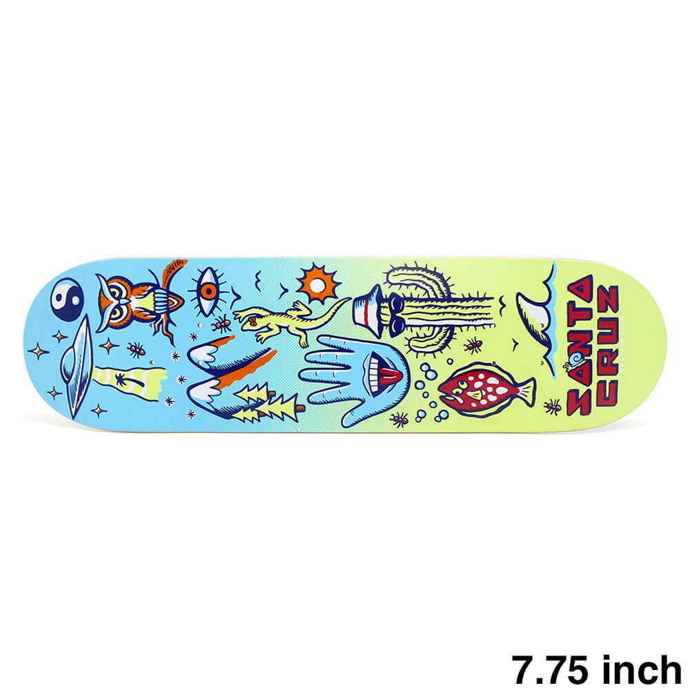 SANTA CRUZ DECK サンタクルーズ デッキ TEAM TRIPPER 7.75 FEELBASE スケートボード スケボー 1