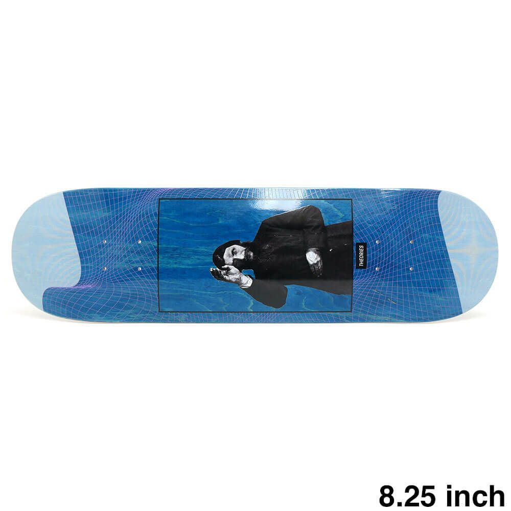 THEORIES DECK セオリーズ デッキ TEAM RASPUTIN V3 BLUE STAIN 8.25 スケートボード スケボー 1