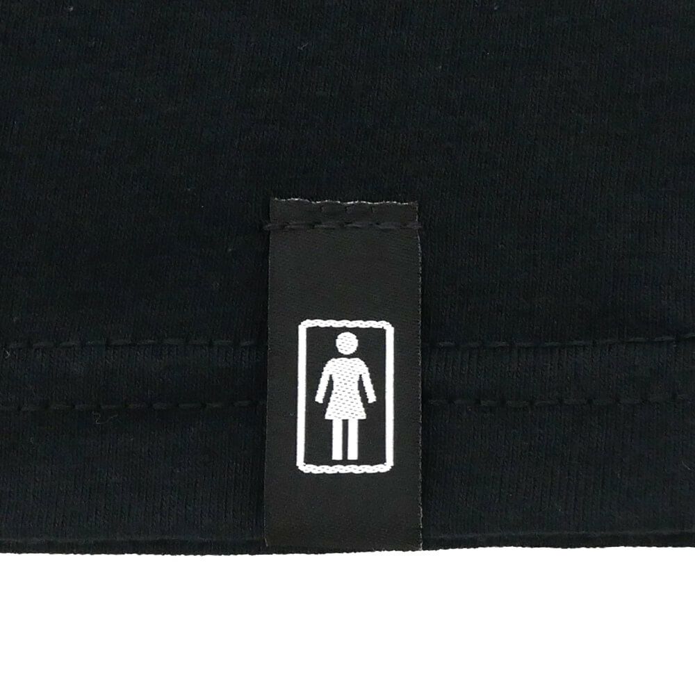 GIRL T-SHIRT ガール Tシャツ PUZZLE BLACK スケートボード スケボー 2